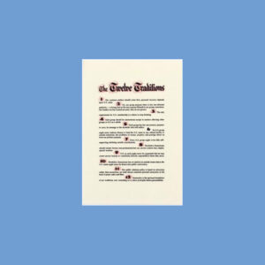 3760 Twelve Traditions Parchment
