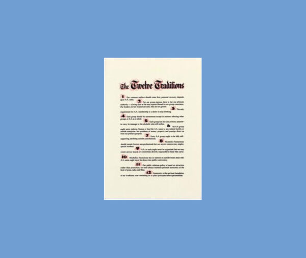 3760 Twelve Traditions Parchment