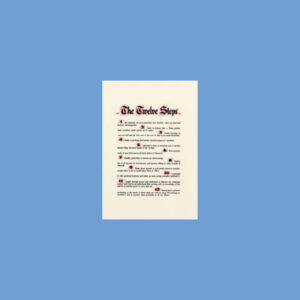 The Twelve Steps Parchment