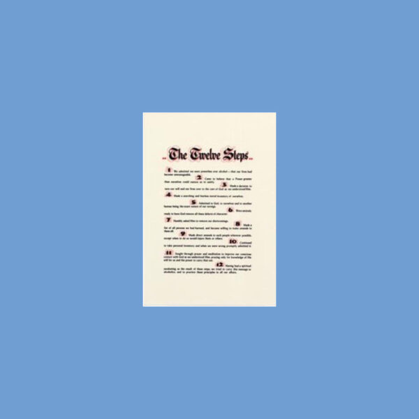 The Twelve Steps Parchment