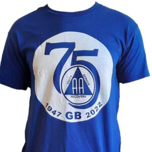 Blue Printed T-Shirt