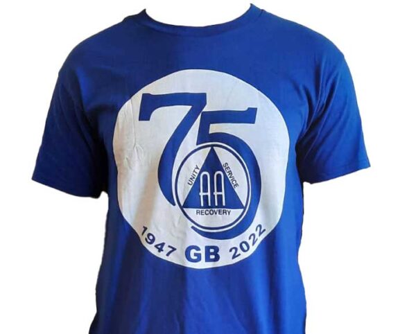 Blue Printed T-Shirt