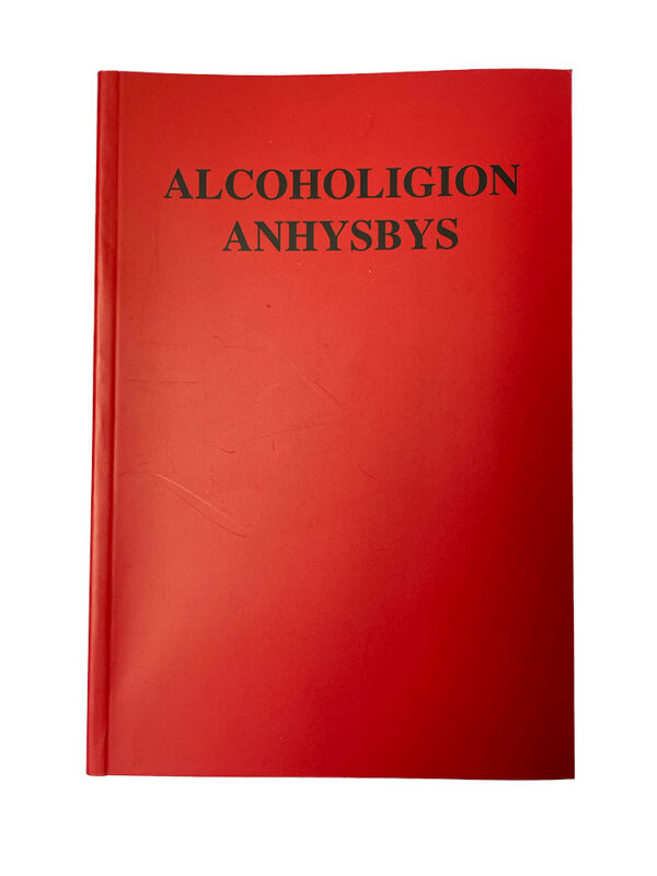 Alcoholigion Anhysbys. Welsh language Big Book