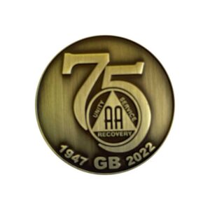AA 75th Bronze Medal