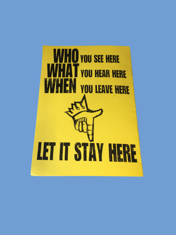 Let it Stay Here Card