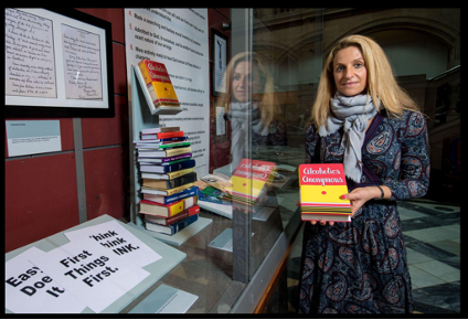 Photograph of Henrietta Dundas, Sir Philip Dundas’s granddaughter, from the AA Darkness into Light exhibition held at Kelvingrove Museum, Glasgow (2017) Image courtesy and copyright of CSG CIC Glasgow Museums and Libraries Collections.