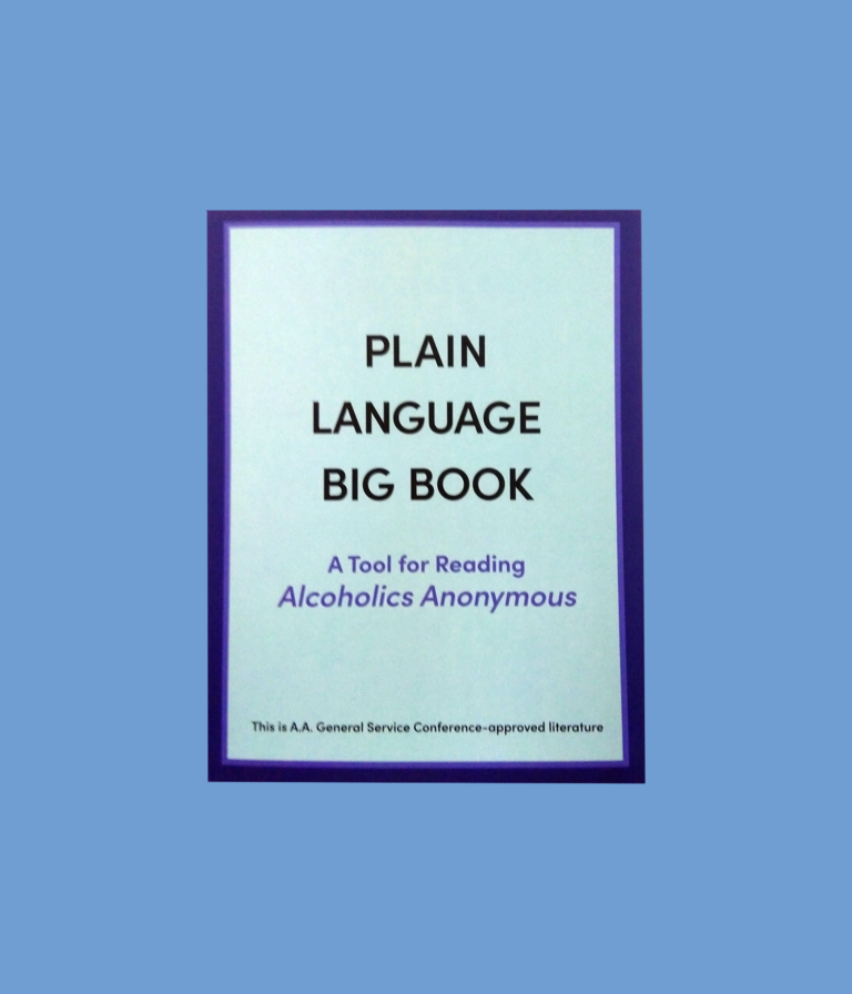 Big book plain language alcoholics anonymous